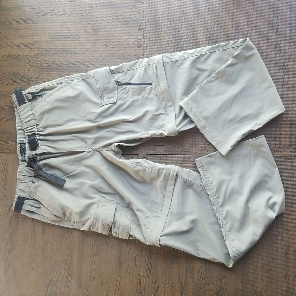 BC Clothing Convertible Stretch Cargo Hiking Pants Men's M 34"
